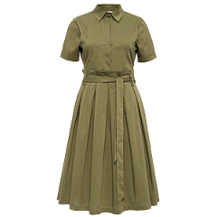 MINA BELTED SHIRT DRESS