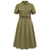 MINA BELTED SHIRT DRESS